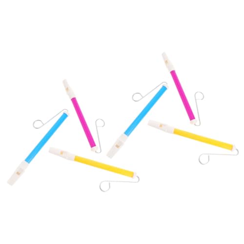 HANABASS 6 Stück du Flöte Schiebepfeife Spielzeugpfeife Kinderpfeife Rutschpfeife Slide Whistle Musical Toy tragbar lustige Instrumente interessante Instrumente Plastik HANABASS 6 Stück du Flöte Schiebepfeife Spielzeugpfeife Kinderpfeife Rutschpfeife Slide Whistle Musical Toy tragbar lustige Instrumente interessante Instrumente Plastik von HANABASS
