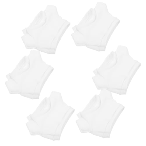 HANABASS 6 Teiliges Puppen Ersatz Kleidungsset Blankes Bären Shirt Süße Stofftier Bär Kleidung Plüsch Outfits Kleidung Für Wiederverwendbares Puppenkostüm Kompakte Puppenkleidung von HANABASS