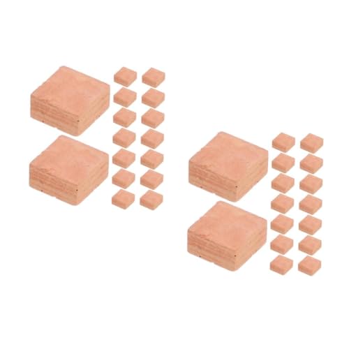 HANABASS 60 Stck. Teiliges Miniatur Backstein für DIY Puppenhaus Realistische Langlebige Mauersteine Detailgetreue Miniatur Bausteine für Bastelprojekte und Mikro Landschaften HANABASS 60 Stck. Teiliges Miniatur Backstein für DIY Puppenhaus Realistische Langlebige Mauersteine Detailgetreue Miniatur Bausteine für Bastelprojekte und Mikro Landschaften von HANABASS