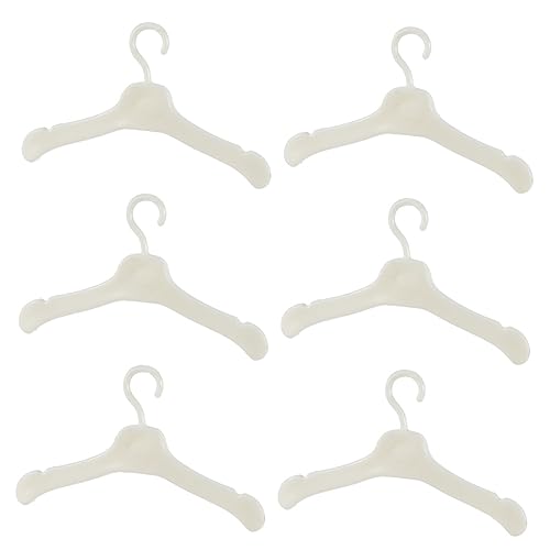 HANABASS 60 Stück Mini Doll Hanger Kunststoff Kleiderbügel für Puppen Praktische Aufbewahrungslösung für Puppenkleidung für Miniatur Puppenhäuser und Zubehör HANABASS 60 Stück Mini Doll Hanger Kunststoff Kleiderbügel für Puppen Praktische Aufbewahrungslösung für Puppenkleidung für Miniatur Puppenhäuser und Zubehör von HANABASS