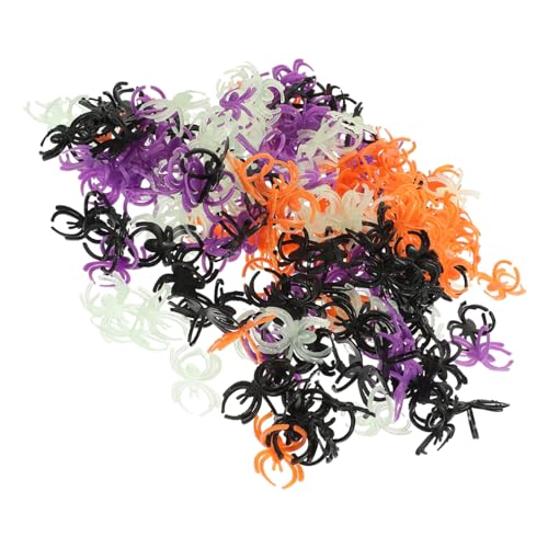 HANABASS 600 Stck. Halloween Spinnen Fingerring Kunststoff Spielzeugring Bunte Party Mitgebsel Fingerdekoration Für Erwachsene Umweltfreundlich HANABASS 600 Stck. Halloween Spinnen Fingerring Kunststoff Spielzeugring Bunte Party Mitgebsel Fingerdekoration Für Erwachsene Umweltfreundlich von HANABASS