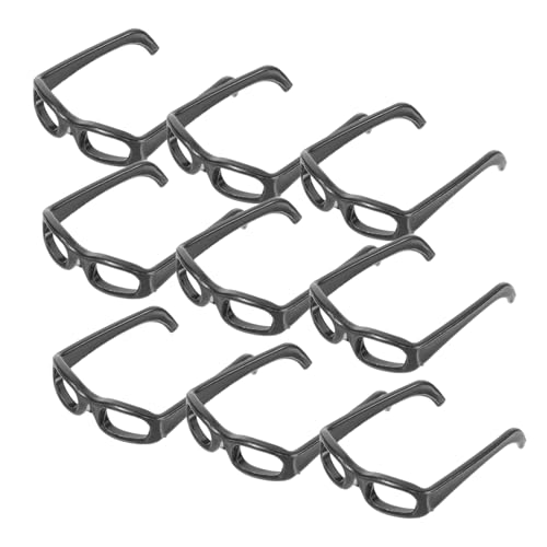HANABASS 60Stücke Mini Puppen Sonnenbrillen Mini Sonnenbrillen Zubehör für Puppen Trendige Requisiten für Kreative DIY Projekte und Puppenkostüme von HANABASS
