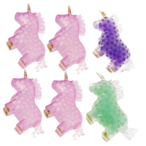 HANABASS 6Stücke Einhorn Quetschspielzeug Lustige Stressbälle für Mitgebsel für Partys Fördert und Konzentration Farben Zufällig HANABASS 6Stücke Einhorn Quetschspielzeug Lustige Stressbälle für Mitgebsel für Partys Fördert und Konzentration Farben Zufällig von HANABASS