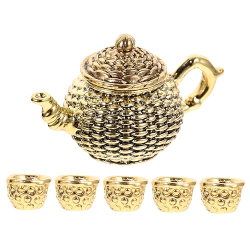 HANABASS Kleiner Teetasse 6 Stück Miniatur Ornament für Puppenhaus und Schreibtisch Dekoration von HANABASS