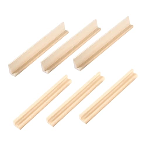 HANABASS 6Stücke Multifunktionale Domino Halterung aus Holz Teiliges für Domino Spiele Kreative Präsentation und Aufbewahrung von Spielkarten Stabile und Langlebige HANABASS 6Stücke Multifunktionale Domino Halterung aus Holz Teiliges für Domino Spiele Kreative Präsentation und Aufbewahrung von Spielkarten Stabile und Langlebige von HANABASS