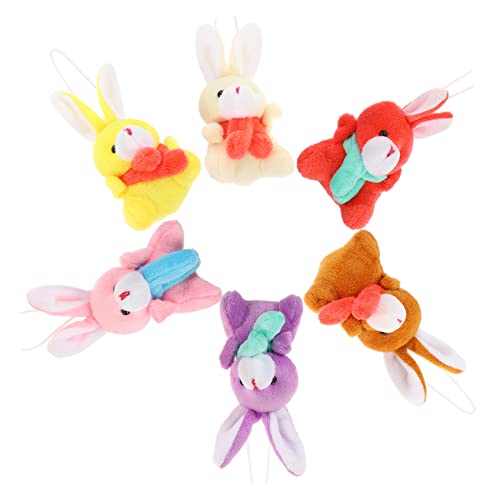 HANABASS 6Stücke Plüsch Kaninchen Schlüsselanhänger Osterdeko Für Taschen Und Rucksäcke Niedliche Hasenfiguren Schlüsselkettenanhänger Für Ostern Und DIY Projekte HANABASS 6Stücke Plüsch Kaninchen Schlüsselanhänger Osterdeko Für Taschen Und Rucksäcke Niedliche Hasenfiguren Schlüsselkettenanhänger Für Ostern Und DIY Projekte von HANABASS