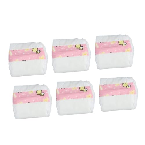 HANABASS 6Stücke Puppenwindeln für Babypuppen Wiederverwendbare Miniaturwindeln für Rollenspiele Hochwertiges Puppenzubehör für Geschenkidee für Geburtstage HANABASS 6Stücke Puppenwindeln für Babypuppen Wiederverwendbare Miniaturwindeln für Rollenspiele Hochwertiges Puppenzubehör für Geschenkidee für Geburtstage von HANABASS