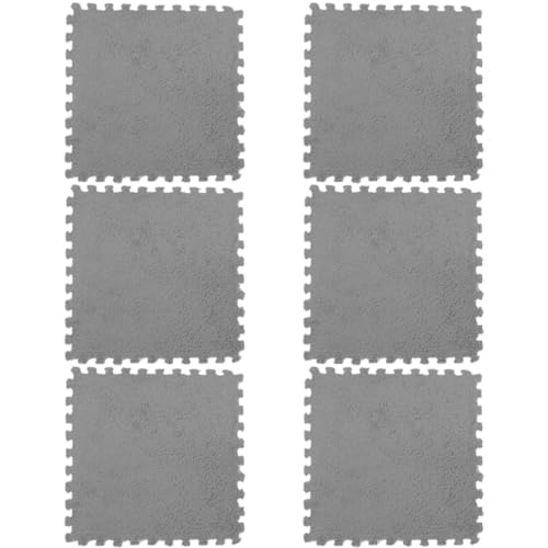 HANABASS 6Stücke Puzzlematten für Ineinandergreifende Spielmatten aus rutschfest für Boden und Spielbereiche Schadstofffrei Langlebig und Einfach HANABASS 6Stücke Puzzlematten für Ineinandergreifende Spielmatten aus rutschfest für Boden und Spielbereiche Schadstofffrei Langlebig und Einfach von HANABASS