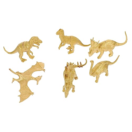 HANABASS 6Stücke Teiliges Dinosaurier Modell Dekorative Spielzeugfiguren für Tisch und Innenräume für Dinosaurier Fans Fördert Kreativität und Vorstellungskraft HANABASS 6Stücke Teiliges Dinosaurier Modell Dekorative Spielzeugfiguren für Tisch und Innenräume für Dinosaurier Fans Fördert Kreativität und Vorstellungskraft von HANABASS