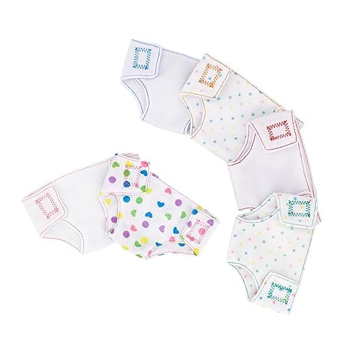 HANABASS 6stücke Teiliges Set Puppenwindeln Puppen Wiederverwendbare Stoffwindeln Mit Verstellbarem Puppenzubehör Für Kreatives Rollenspiel HANABASS 6stücke Teiliges Set Puppenwindeln Puppen Wiederverwendbare Stoffwindeln Mit Verstellbarem Puppenzubehör Für Kreatives Rollenspiel von HANABASS