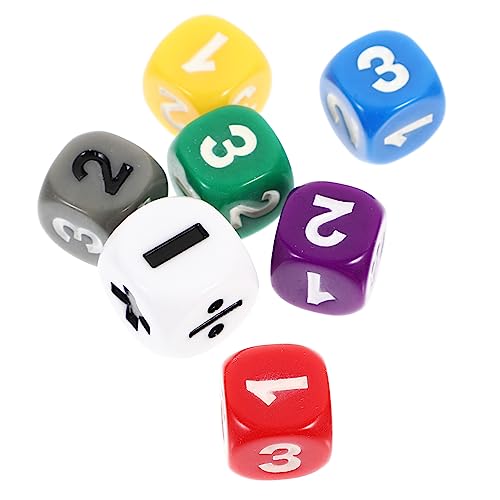 HANABASS 7 Stück Arithmetische Würfel Mathe-lehrwürfel Würfel Für Spiel Würfel Operator Würfel Zeichenwürfel Würfel Stapeln Spielwürfel Kinderspielzeug Acryl HANABASS 7 Stück Arithmetische Würfel Mathe-lehrwürfel Würfel Für Spiel Würfel Operator Würfel Zeichenwürfel Würfel Stapeln Spielwürfel Kinderspielzeug Acryl von HANABASS
