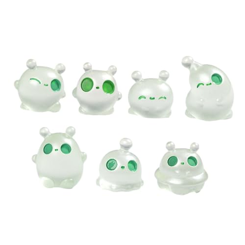 HANABASS 7 Stück Leuchtende Miniatur Außerirdische für DIY Mikro landschaften Einzigartige Büro Kinderzimmer Dekoration Zauberhafte Mini Ornamente für Fee Garten und Party HANABASS 7 Stück Leuchtende Miniatur Außerirdische für DIY Mikro landschaften Einzigartige Büro Kinderzimmer Dekoration Zauberhafte Mini Ornamente für Fee Garten und Party von HANABASS