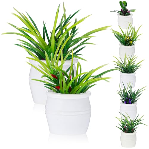 HANABASS 7Stücke Teiliges Puppenhaus Bonsai Pflanzen Set Künstliche Topfpflanzen für Mini und Puppenhaus Dekoration Realistische Kunstpflanzen aus Sicherem HANABASS 7Stücke Teiliges Puppenhaus Bonsai Pflanzen Set Künstliche Topfpflanzen für Mini und Puppenhaus Dekoration Realistische Kunstpflanzen aus Sicherem von HANABASS