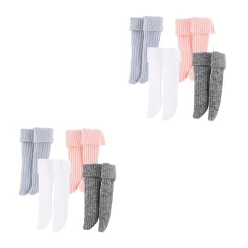 HANABASS 8 Paare Puppensocken in Bonbonfarben Weiche Bequeme Socken für Puppen Modisch und Vielseitig Passend zu Puppenkleidung und Zubehör für Alltag Party und Bühne HANABASS 8 Paare Puppensocken in Bonbonfarben Weiche Bequeme Socken für Puppen Modisch und Vielseitig Passend zu Puppenkleidung und Zubehör für Alltag Party und Bühne von HANABASS