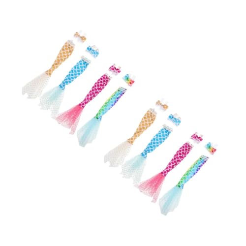 HANABASS 8 Sätze Teiliges Puppenkostüm Meerjungfrauen Kleid mit Glitzertail Bunte Puppenkleidung für Puppen Detaillierte Accessoires für Kreatives Rollenspiel und Vielseitige Anlässe HANABASS 8 Sätze Teiliges Puppenkostüm Meerjungfrauen Kleid mit Glitzertail Bunte Puppenkleidung für Puppen Detaillierte Accessoires für Kreatives Rollenspiel und Vielseitige Anlässe von HANABASS
