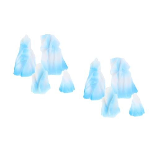 HANABASS 8 Stck. Teiliges Miniatur Figuren aus Resin Detailreiche Landschaftsdekoration für Mikro Gärten Polar Inspirierte Kleine Skulpturen Tisch und Aquarium Deko HANABASS 8 Stck. Teiliges Miniatur Figuren aus Resin Detailreiche Landschaftsdekoration für Mikro Gärten Polar Inspirierte Kleine Skulpturen Tisch und Aquarium Deko von HANABASS