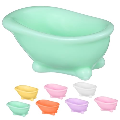 HANABASS 8 Stück Badewannen-mikrolandschaft Miniwannen Badezimmer-Szene-Requisite Winzige Badewanne Puppenhaus Mini-badewanne Puppenhauszubehör Mini-badewannenstatue Wohnkultur Harz HANABASS 8 Stück Badewannen-mikrolandschaft Miniwannen Badezimmer-Szene-Requisite Winzige Badewanne Puppenhaus Mini-badewanne Puppenhauszubehör Mini-badewannenstatue Wohnkultur Harz von HANABASS