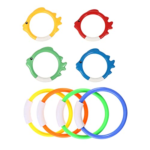 HANABASS 8 Stück Bunte Tauchspielzeuge für Teiliges für Pool Leichte und Farbenfrohe Wasserspielzeuge zur des Schwimmtrainings Zufällige Farbe Zufällige Farbe HANABASS 8 Stück Bunte Tauchspielzeuge für Teiliges für Pool Leichte und Farbenfrohe Wasserspielzeuge zur des Schwimmtrainings Zufällige Farbe Zufällige Farbe von HANABASS