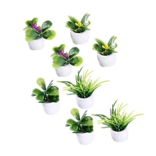 HANABASS 8 Stück Miniatur Pflanzen Teiliges Bonsai Modell für Puppenhaus Deko für Gartenlandschaft und Miniaturgärten Pflegeleicht und Dekorativ HANABASS 8 Stück Miniatur Pflanzen Teiliges Bonsai Modell für Puppenhaus Deko für Gartenlandschaft und Miniaturgärten Pflegeleicht und Dekorativ von HANABASS