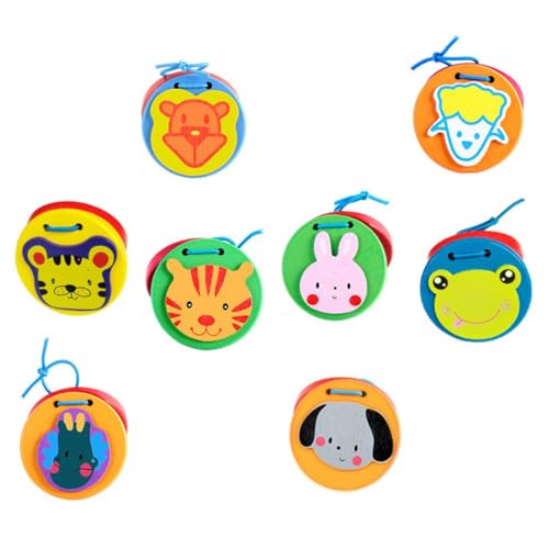 HANABASS 8 Stück Percussion Kastagnetten Musikspielzeug Kinderspielzeug Kleinkind Musikspielzeug Kastagnetten Instrument Kinderkastagnetten Musik Lehrmittel Musikinstrumente HANABASS 8 Stück Percussion Kastagnetten Musikspielzeug Kinderspielzeug Kleinkind Musikspielzeug Kastagnetten Instrument Kinderkastagnetten Musik Lehrmittel Musikinstrumente von HANABASS