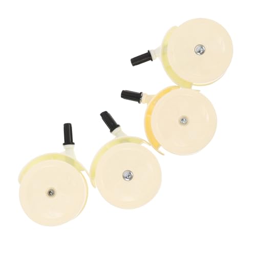HANABASS 8 Stück Teiliges Babywagen Räder Swivel Casters Leise Verschleißfest Drehbar Kompatibel Für Kinderwagen Und Lauflernhilfen Einfach Austauschbar Für Innen Und Außen Geeignet von HANABASS
