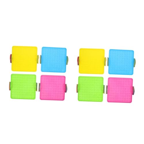 HANABASS 8 Stück Teiliges Doppelseitiges Geoboard Set aus Kunststoff mit Gummibändern Vielseitige Lernspielzeuge für Matheförderung Gruppenaktivitäten und Kreative Formgestaltung im HANABASS 8 Stück Teiliges Doppelseitiges Geoboard Set aus Kunststoff mit Gummibändern Vielseitige Lernspielzeuge für Matheförderung Gruppenaktivitäten und Kreative Formgestaltung im von HANABASS