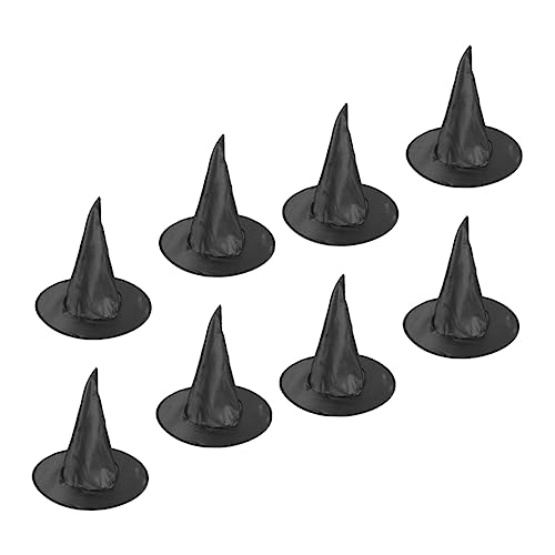 HANABASS 8 Stück Teiliges Halloween Hexenhüte für Kostümpartys Elegante Spitze Hüte aus Hautfreundlichem Material für Cosplay und Festlichkeiten HANABASS 8 Stück Teiliges Halloween Hexenhüte für Kostümpartys Elegante Spitze Hüte aus Hautfreundlichem Material für Cosplay und Festlichkeiten von HANABASS