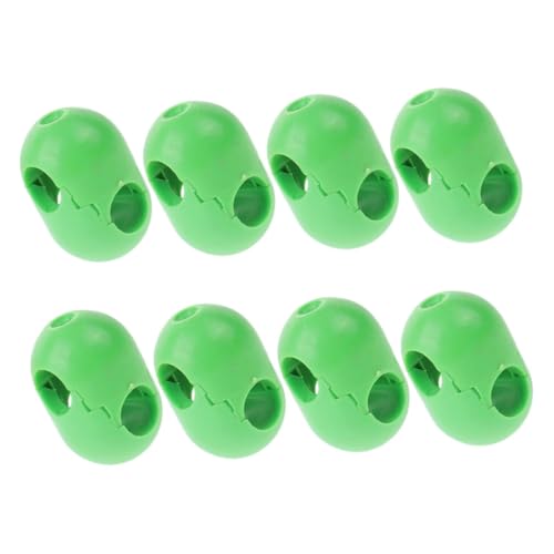 HANABASS 8 Stück Teiliges Kletternetz Kunststoff Schnallen Set Outdoor Kletternetz Zubehör Verbinder Vielseitige Kindersichere Kletterseilverbinder für Spielplatz und Kinderhaus Einfache von HANABASS
