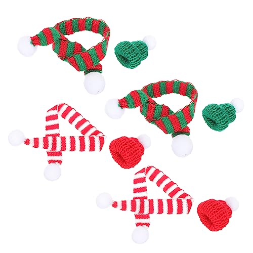 HANABASS 8 Stück Teiliges Mini Strickmützen und Schals für Weinflaschen Dekorationen Weihnachtsdeko für Flaschen DIY Accessoires für Festliche Anlässe für und Tischdekoration HANABASS 8 Stück Teiliges Mini Strickmützen und Schals für Weinflaschen Dekorationen Weihnachtsdeko für Flaschen DIY Accessoires für Festliche Anlässe für und Tischdekoration von HANABASS