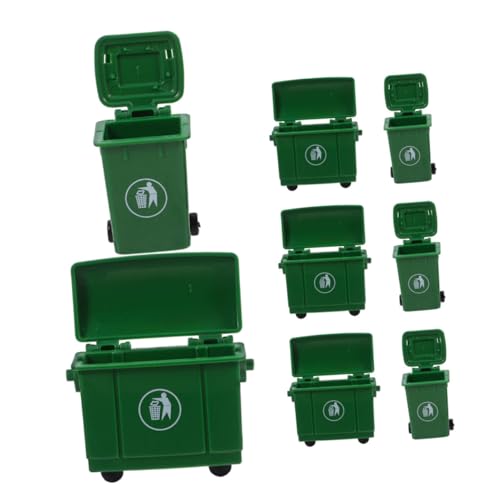 HANABASS 8 Stück Teiliges Miniatur Mülleimer Kleine Realistische Mülltonnen für Puppenhaus Detailreiche Mini Abfallbehälter für Außenszenen Kompakte Perfektes Puppenhaus Zubehör HANABASS 8 Stück Teiliges Miniatur Mülleimer Kleine Realistische Mülltonnen für Puppenhaus Detailreiche Mini Abfallbehälter für Außenszenen Kompakte Perfektes Puppenhaus Zubehör von HANABASS