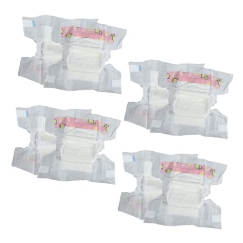 HANABASS 8 Stück Teiliges Puppenwindeln für Neugeborene Realistische Mini Puppenzubehör Windeln aus Robustem Material Fördert Praktische Fähigkeiten und Selbstständiges von HANABASS