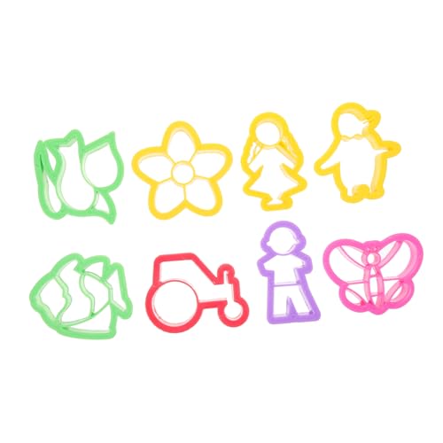 HANABASS 8 Stück Teiliges Set aus Ausstechern für Polymer DIY Ohrringe Schmuckherstellung Leichtes und Tragbares Werkzeug für Kreative Projekte mit Lufttrocknendem HANABASS 8 Stück Teiliges Set aus Ausstechern für Polymer DIY Ohrringe Schmuckherstellung Leichtes und Tragbares Werkzeug für Kreative Projekte mit Lufttrocknendem von HANABASS