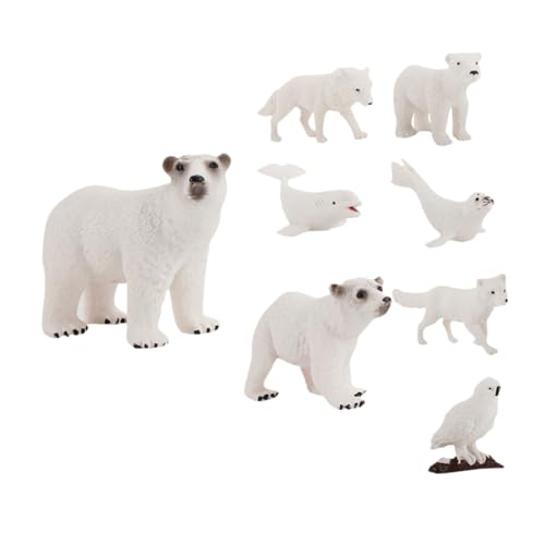 HANABASS 8 Stück Teiliges Tiermodell Dekoration Kunststoff Miniatur Tierfiguren für Garten Büro und Kinderzimmer für Kreative Bastelprojekte und Lernspielzeug HANABASS 8 Stück Teiliges Tiermodell Dekoration Kunststoff Miniatur Tierfiguren für Garten Büro und Kinderzimmer für Kreative Bastelprojekte und Lernspielzeug von HANABASS