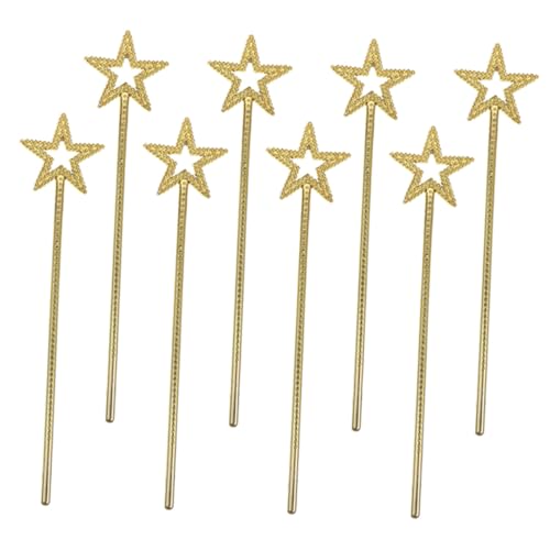 HANABASS 8 Stück Teiliges sternförmiges Zauberstab Set für leichtes Kunststoffdesign für Geburtstagsfeiern Halloween Cosplay und Bühnenauftritte kreatives Partyspielzeug für Mädchen HANABASS 8 Stück Teiliges sternförmiges Zauberstab Set für leichtes Kunststoffdesign für Geburtstagsfeiern Halloween Cosplay und Bühnenauftritte kreatives Partyspielzeug für Mädchen von HANABASS