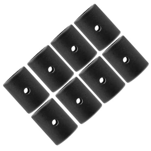 HANABASS 8 Stück Zubehör für Kickerspiele Teile für Fußballtische Tischteile Tischfußballzubehör Tischkicker schützen Austausch von Tischfußballteilen PVC Schwarz HANABASS 8 Stück Zubehör für Kickerspiele Teile für Fußballtische Tischteile Tischfußballzubehör Tischkicker schützen Austausch von Tischfußballteilen PVC Schwarz von HANABASS