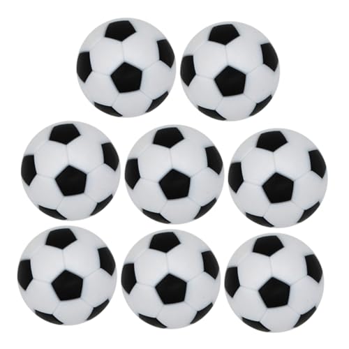 HANABASS 8 Teiliges Tischfußball Maschinenzubehör Tischfußballbälle Mini Tischfußballspielzubehör Tischfußballbälle Tischfußballzubehör Tischfußball Ersatzbälle Für von HANABASS