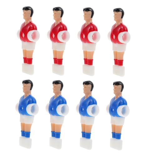 HANABASS 8 Teiliges Tischspielzubehör Fußball Tischfußballfiguren Stangen Tischfußballtische Tischfußball Bösewicht Fußball Tischfußballspieler Tischfußballfiguren HANABASS 8 Teiliges Tischspielzubehör Fußball Tischfußballfiguren Stangen Tischfußballtische Tischfußball Bösewicht Fußball Tischfußballspieler Tischfußballfiguren von HANABASS