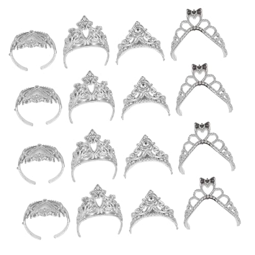 HANABASS 80 Stück Teiliges Miniatur Puppenhaus Kronen Kunststoff Prinzessin Tiara Elegante Puppenzubehör für Kreatives Rollenspiel Designs Je für Spielspaß und Fantasievolle Verkleidung HANABASS 80 Stück Teiliges Miniatur Puppenhaus Kronen Kunststoff Prinzessin Tiara Elegante Puppenzubehör für Kreatives Rollenspiel Designs Je für Spielspaß und Fantasievolle Verkleidung von HANABASS