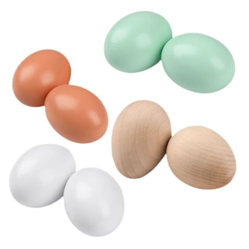 HANABASS 8Stücke Künstliche Holzeier DIY Bastelbedarf für Ostern Färben und Dekoration und Naturholz für Kreative Projekte und Kinderbeschäftigung HANABASS 8Stücke Künstliche Holzeier DIY Bastelbedarf für Ostern Färben und Dekoration und Naturholz für Kreative Projekte und Kinderbeschäftigung von HANABASS