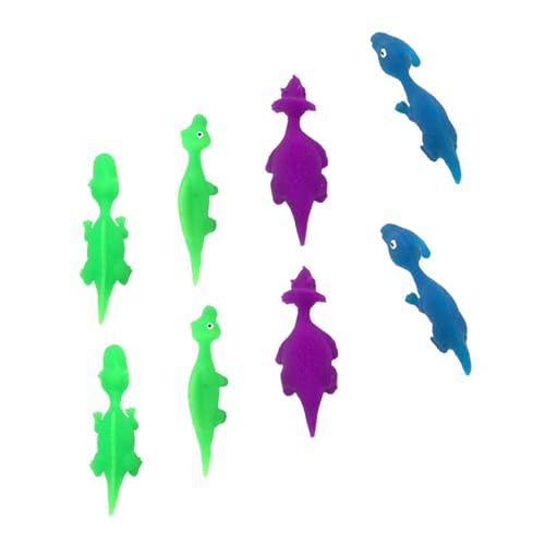 HANABASS 8Stücke Teiliges Dinosaurier Schleuderspielzeug Elastische Finger Spielzeuge für Zufällige Farben Party Fördert Eltern Beziehungen Spaß im Freien HANABASS 8Stücke Teiliges Dinosaurier Schleuderspielzeug Elastische Finger Spielzeuge für Zufällige Farben Party Fördert Eltern Beziehungen Spaß im Freien von HANABASS