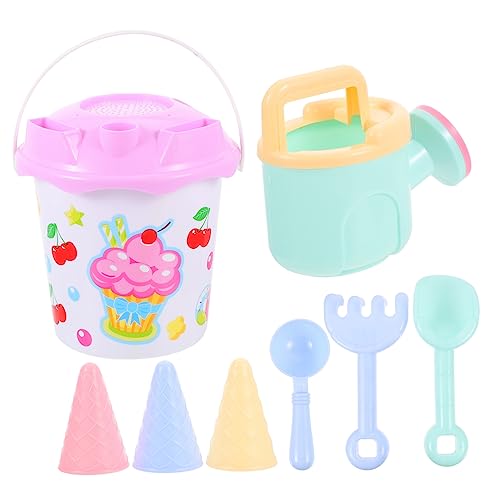 HANABASS 8Stücke Teiliges Set Strandspielzeug Mini Eimer für Strand Garten und Outdoor Aktivitäten Fördert Kreativität und Motorische Fähigkeiten Langlebig HANABASS 8Stücke Teiliges Set Strandspielzeug Mini Eimer für Strand Garten und Outdoor Aktivitäten Fördert Kreativität und Motorische Fähigkeiten Langlebig von HANABASS