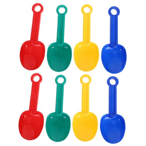 HANABASS 8Stücke Teiliges Strandspielzeug für Mini Sandschaufeln Bunten Farben Strandpartys Garten und Kreative Sandskulpturen von HANABASS