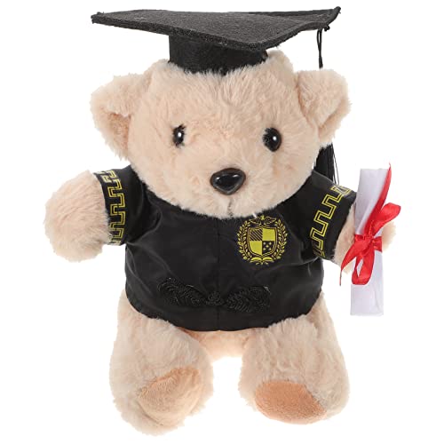 HANABASS Abschluss Plüschbär mit Doktorhut Großer Kuscheltier Bär für Schüler und zur Graduierung Dekoration für Abschlussfeiern HANABASS Abschluss Plüschbär mit Doktorhut Großer Kuscheltier Bär für Schüler und zur Graduierung Dekoration für Abschlussfeiern von HANABASS