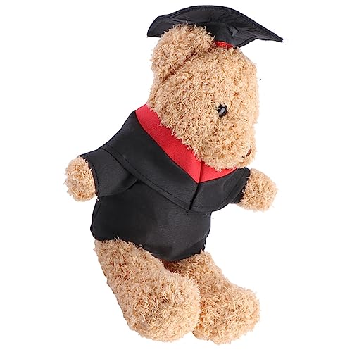 HANABASS Abschlussbär Plüschtier mit Doktorhut und Talar Niedliches Kuscheltier für Graduierungen zur des Abschlusses Dekoration und Freude HANABASS Abschlussbär Plüschtier mit Doktorhut und Talar Niedliches Kuscheltier für Graduierungen zur des Abschlusses Dekoration und Freude von HANABASS