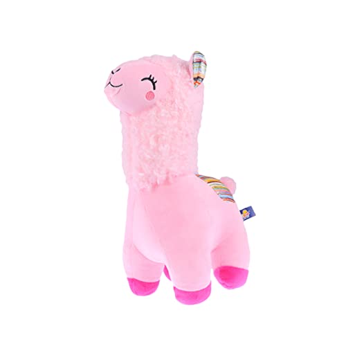 HANABASS Alpaka -puppenspielzeug Cartoon-alpaka- Alpaka Weichspielzeug Weihnachtsdekorationen Plüschpuppe Stofftierpuppe Flauschige Kuscheltiere Baumwolle Rosa HANABASS Alpaka -puppenspielzeug Cartoon-alpaka- Alpaka Weichspielzeug Weihnachtsdekorationen Plüschpuppe Stofftierpuppe Flauschige Kuscheltiere Baumwolle Rosa von HANABASS
