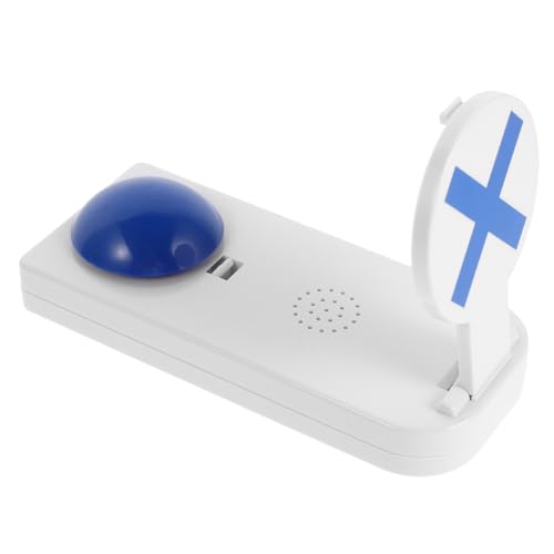 HANABASS Anrufbeantworter Tontaste Antwort Buzzer Buzzer Tasten Buzzer Für Den Unterricht Game Show Buzzer Klassenzimmer Buzzer Spiel Buzzer Buzzer Taste Buzzer Für Spiele Kunststoff Blau von HANABASS