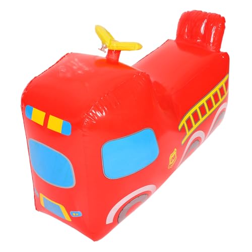 HANABASS Aufblasbarer Feuerwehrwagen Tumbler für Draußen Lustiges Koordinationsspielzeug für Jungen und Geschenkidee für Partys und Feiertage HANABASS Aufblasbarer Feuerwehrwagen Tumbler für Draußen Lustiges Koordinationsspielzeug für Jungen und Geschenkidee für Partys und Feiertage von HANABASS