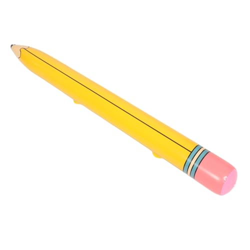 HANABASS Aufblasbarer Großer Bleistift aus PVC Niedliche Klassenzimmer und Geburtstagsdekoration Lustiges Bleistiftspielzeug für Schulpartys und Events Einfach Aufzubauen HANABASS Aufblasbarer Großer Bleistift aus PVC Niedliche Klassenzimmer und Geburtstagsdekoration Lustiges Bleistiftspielzeug für Schulpartys und Events Einfach Aufzubauen von HANABASS
