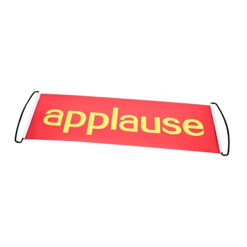 HANABASS Automatisch Einziehbares Applausbanner für Hochzeiten Geburtstagsfeiern und Partys Interaktive Requisite für Bühnenaufführungen und Comedy Shows Schnelle Einrichtung HANABASS Automatisch Einziehbares Applausbanner für Hochzeiten Geburtstagsfeiern und Partys Interaktive Requisite für Bühnenaufführungen und Comedy Shows Schnelle Einrichtung von HANABASS