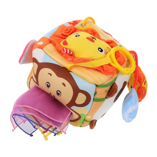 HANABASS Autositz Sensory Rassel Mobile für Neugeborene Tragbares Leichtes Hängespielzeug für Kinderwagen Reisebett und Kinderbett Beruhigendes Design für Junge Mädchen Jungen Mädchen von HANABASS